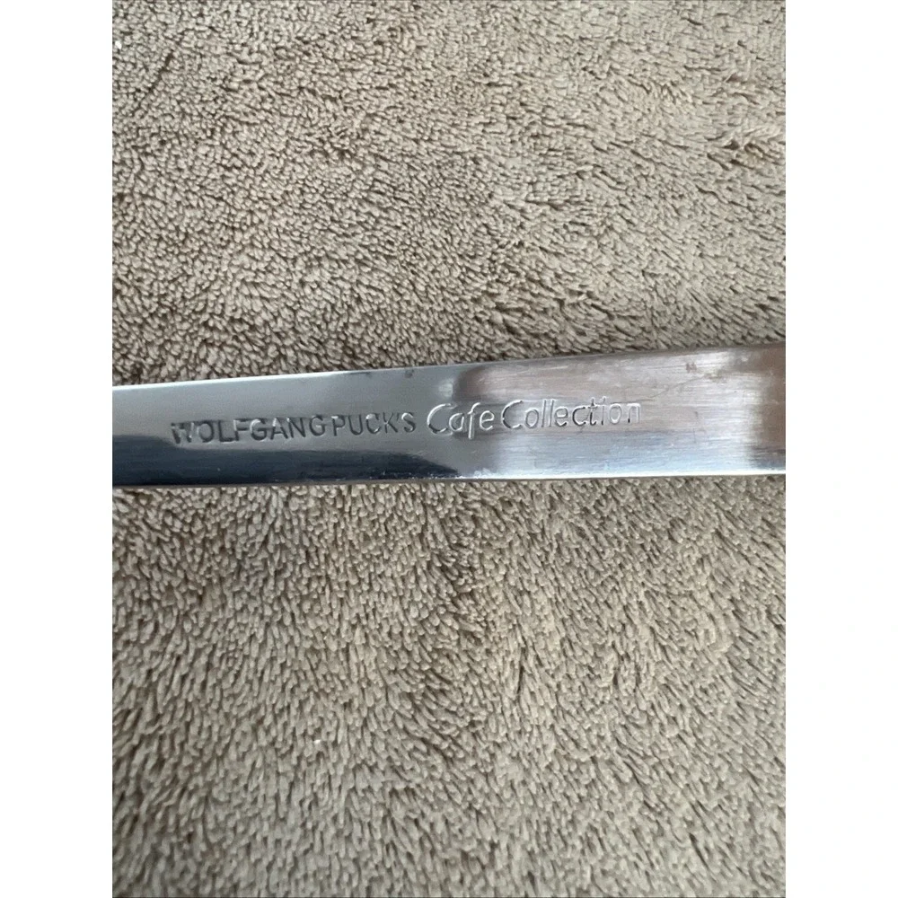 Wolfgang Pucks Cafe Collection Stainless Steel Slotted/Pierced 12